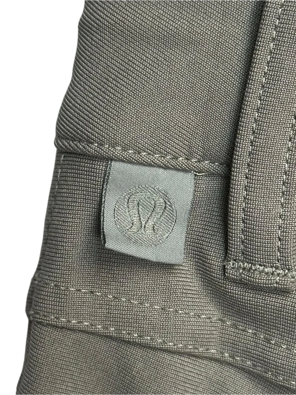 Lululemon Men’s ABC 5-Pocket Pants Size 38 Gray Green Stretch Technical Casual